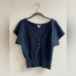 J.CREW Featherweight cashmere V-neck T-shirt